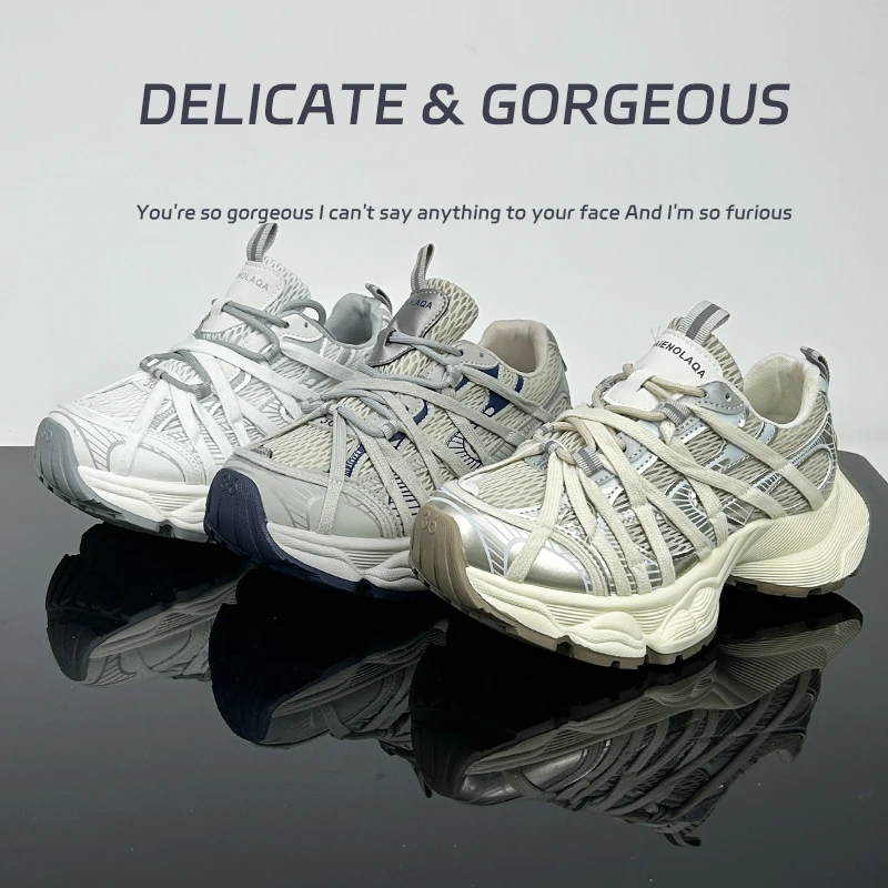 真皮老爹鞋女春夏增高休闲百搭运动鞋四季款女鞋C350