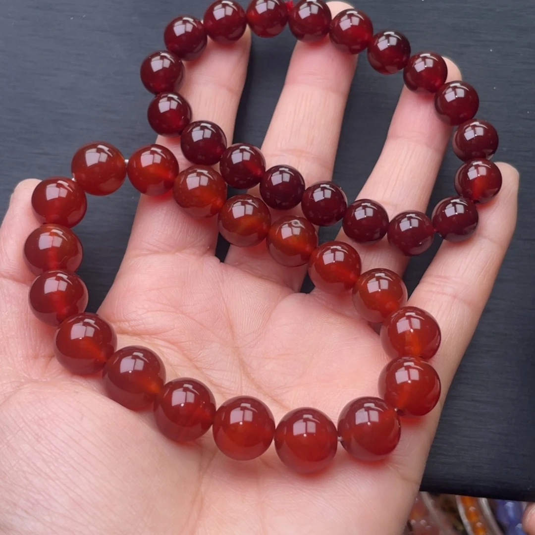 鸟***的玛瑙/玉髓未镶嵌手镯