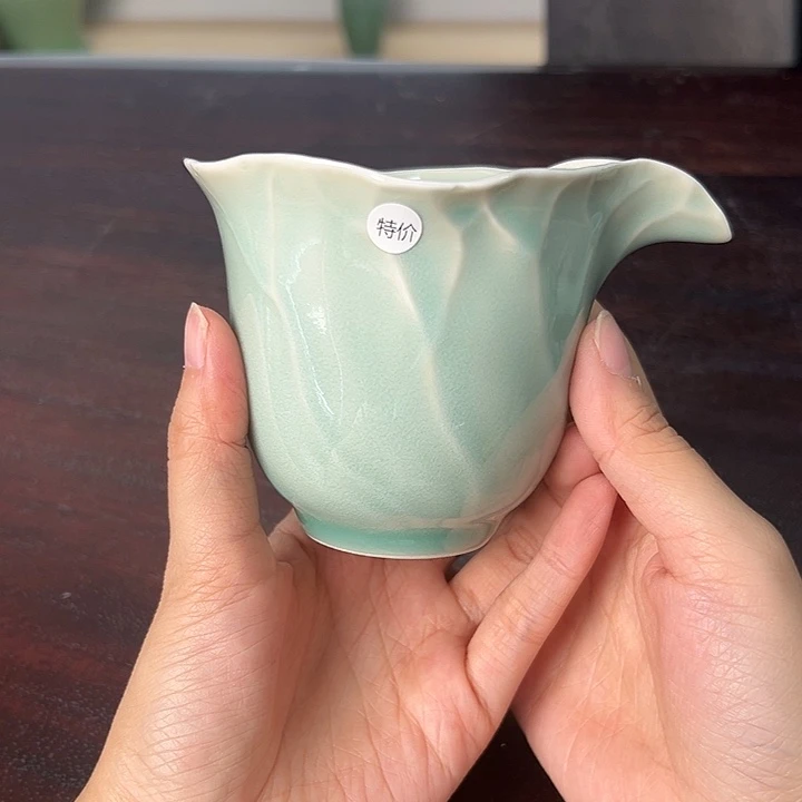 龙泉云间青瓷小米茶器