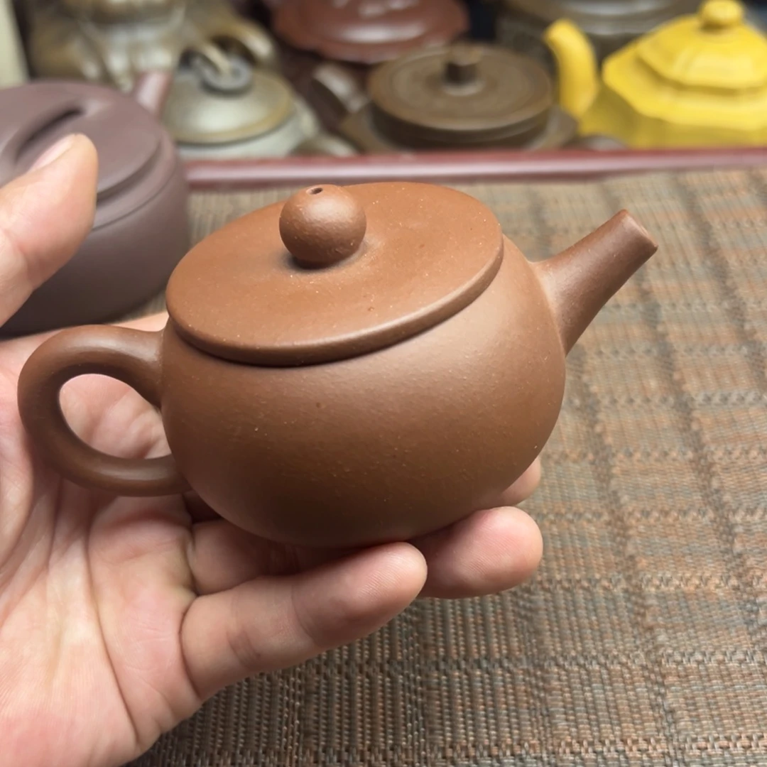 紫砂茶壶宜兴原矿紫砂壶130毫升容量