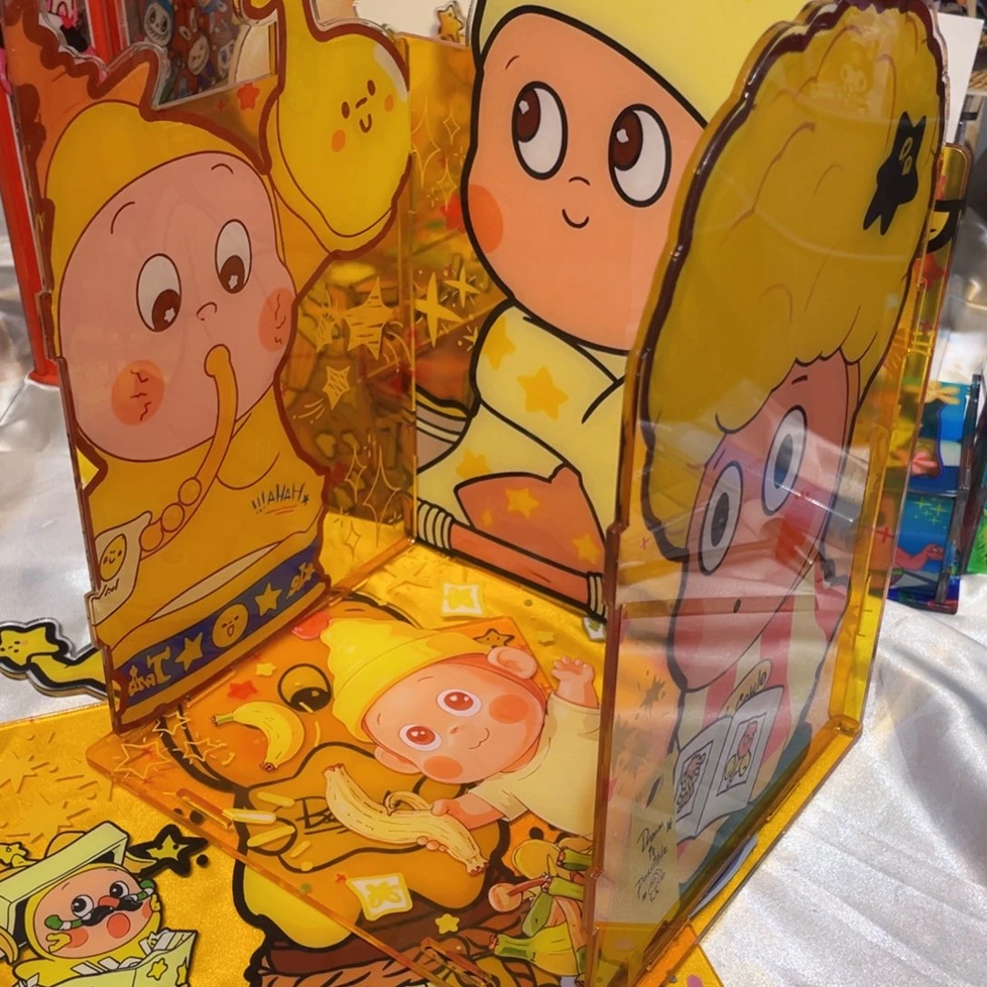 AP拍：星星人置物筐样品