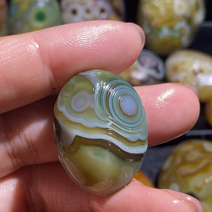 玛瑙/玉髓未镶嵌吊坠(不含链)53