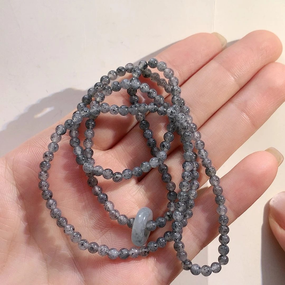 未镶嵌手串翡翠翡翠珠链