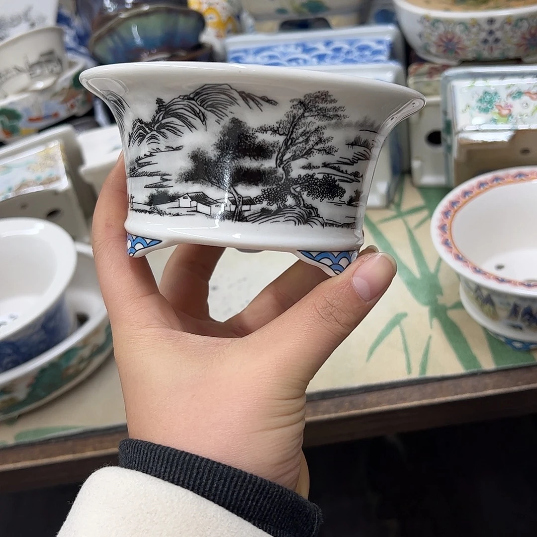 花盆紫砂949号瑕疵13/6.5cm