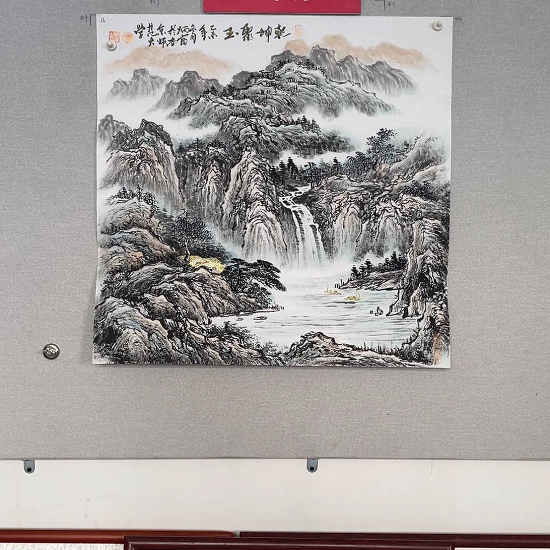 国画山水画作品欣赏66