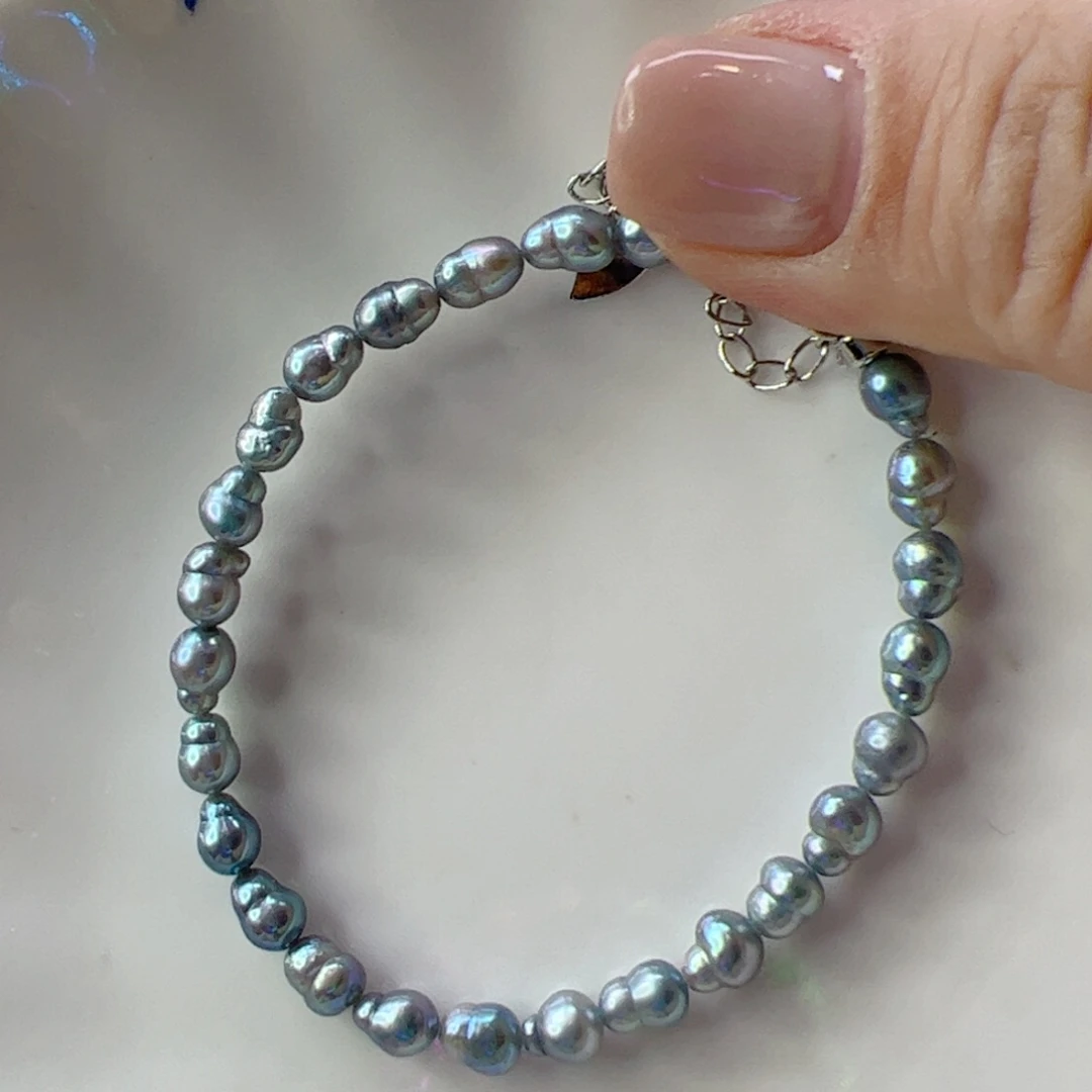 手绳合金淡水珍珠079