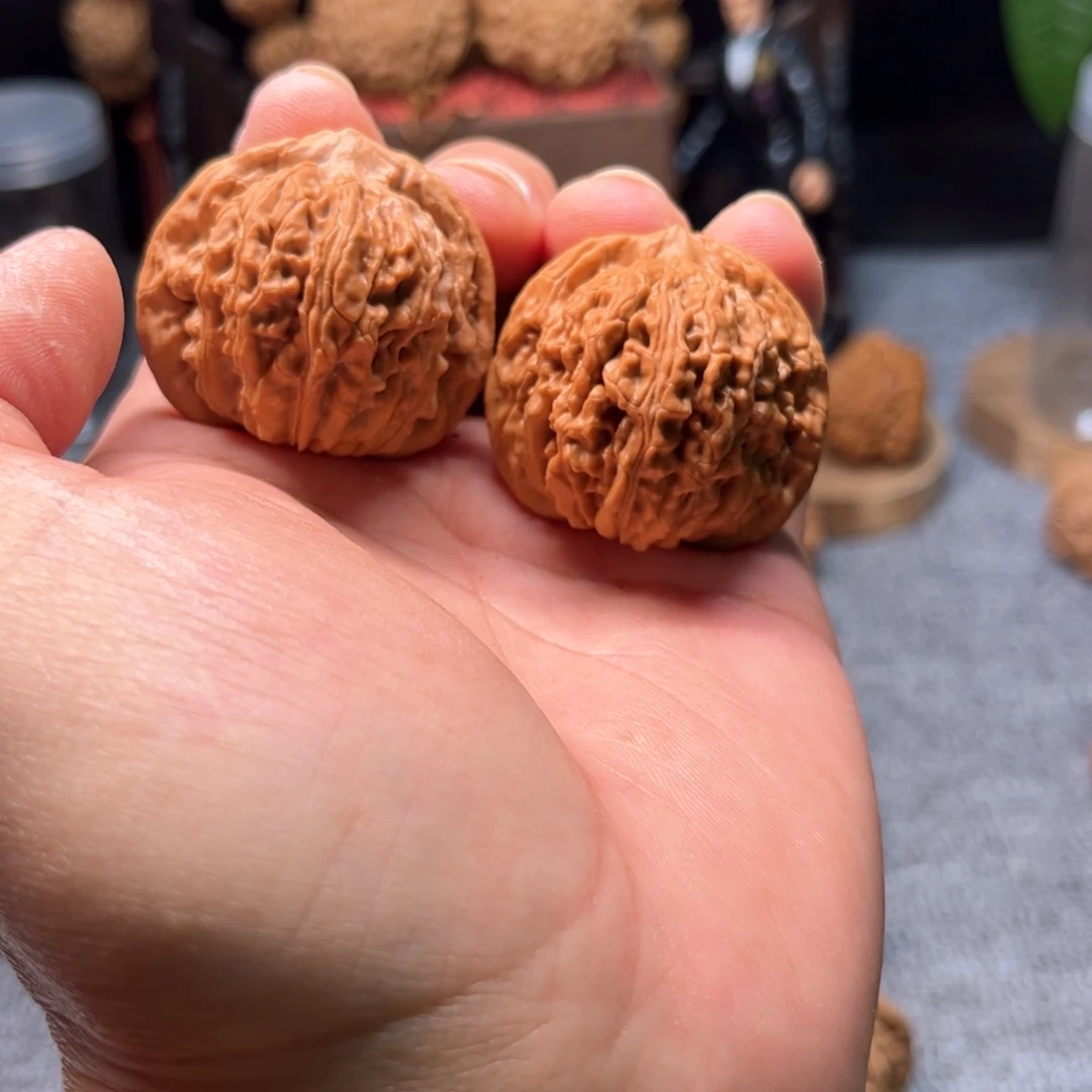 文玩核桃把件粥*四座楼