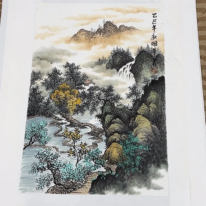枫***潇国画花鸟等多种鸟类的栖息