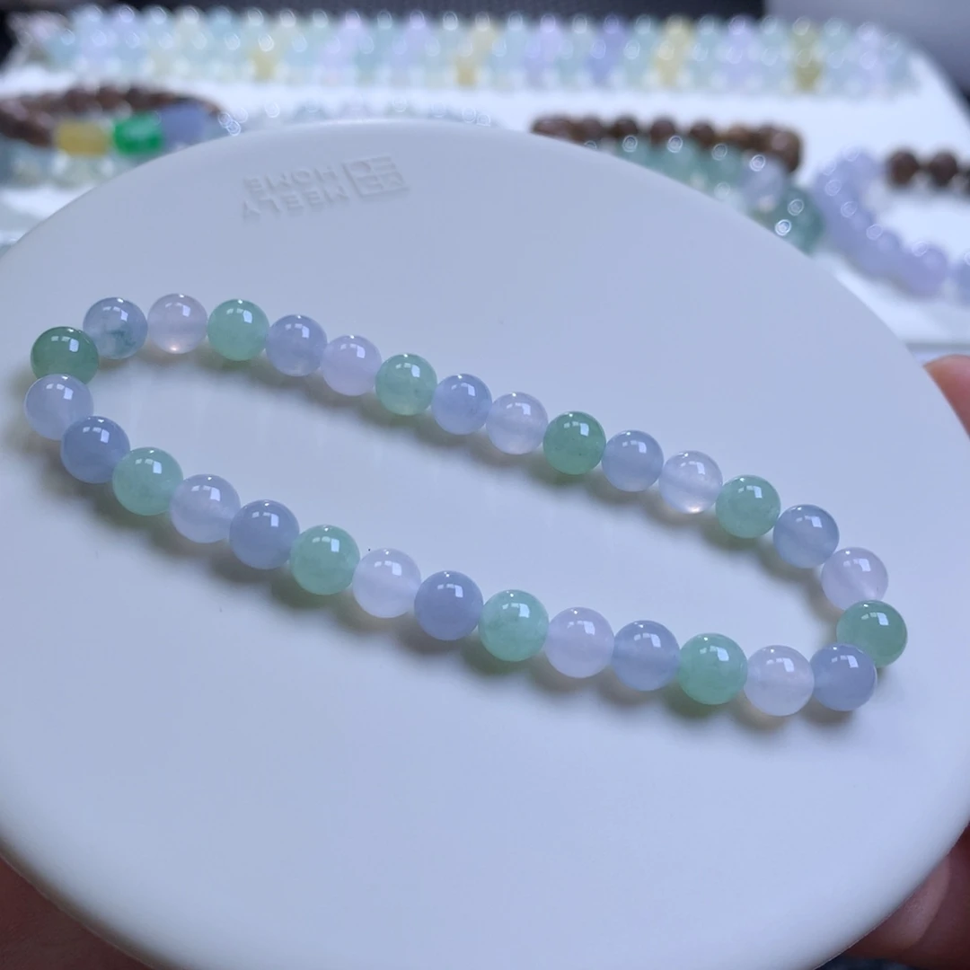 未镶嵌手链翡翠翡翠手串卡6.1