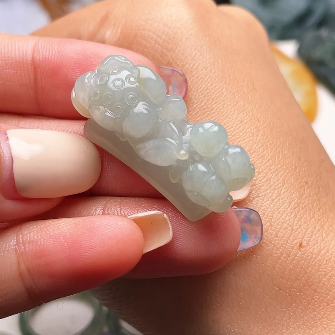定制翡翠未镶嵌天然