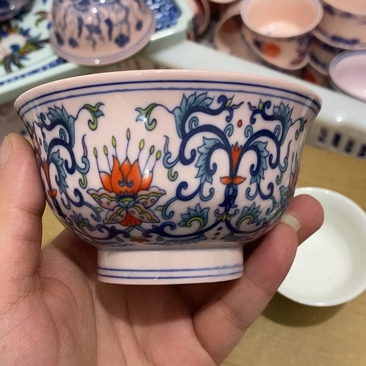 摆件陶景德镇陶瓷主人杯344567