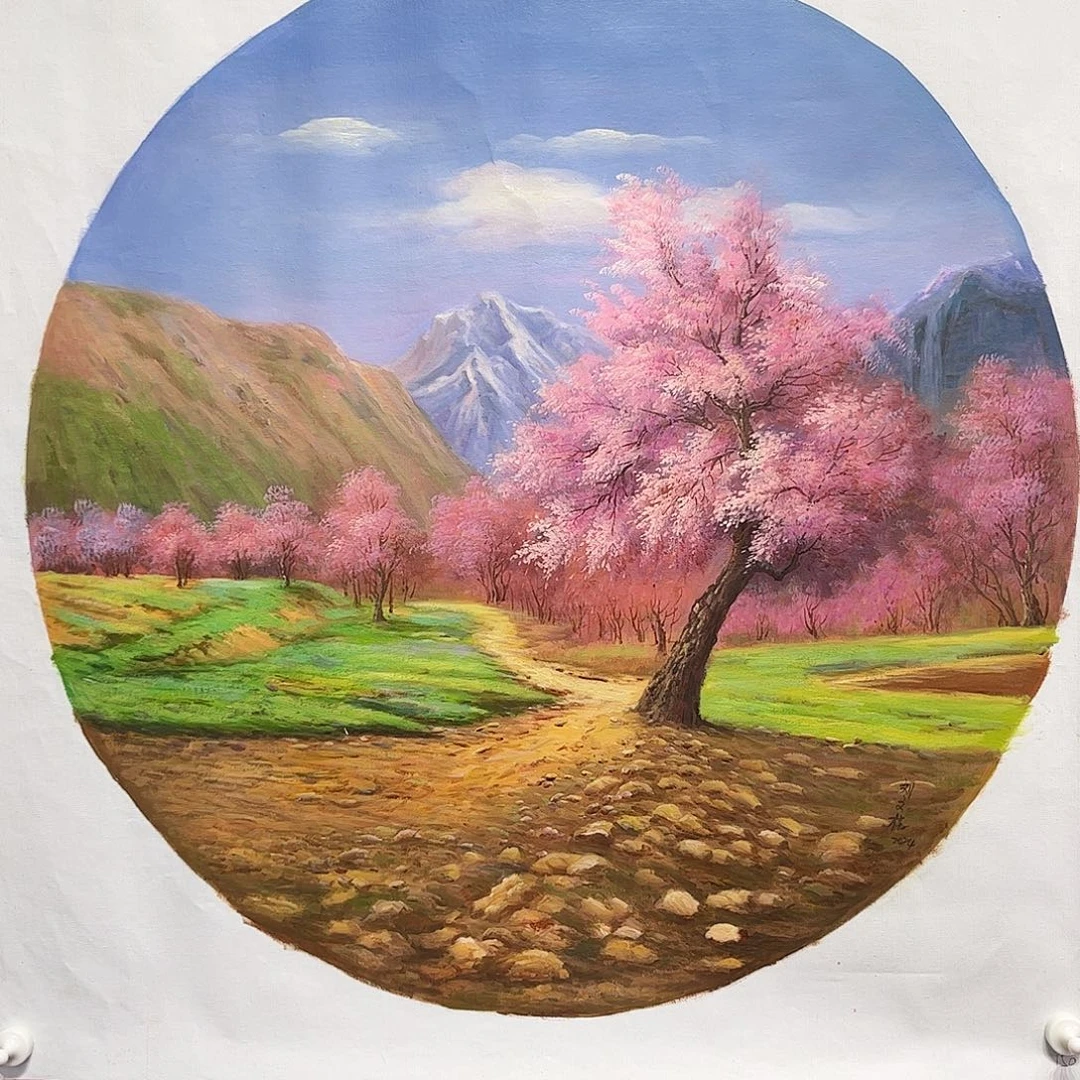 油画刘文桂油画作品