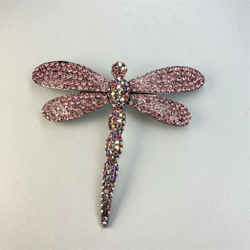 合金胸针 BW2000粉色小蜻蜓胸针1-7【20241022-055】
