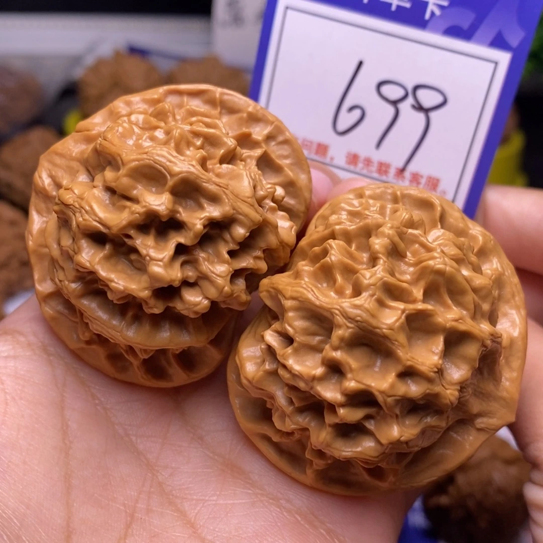 文玩核桃把件51帝王狮子头699