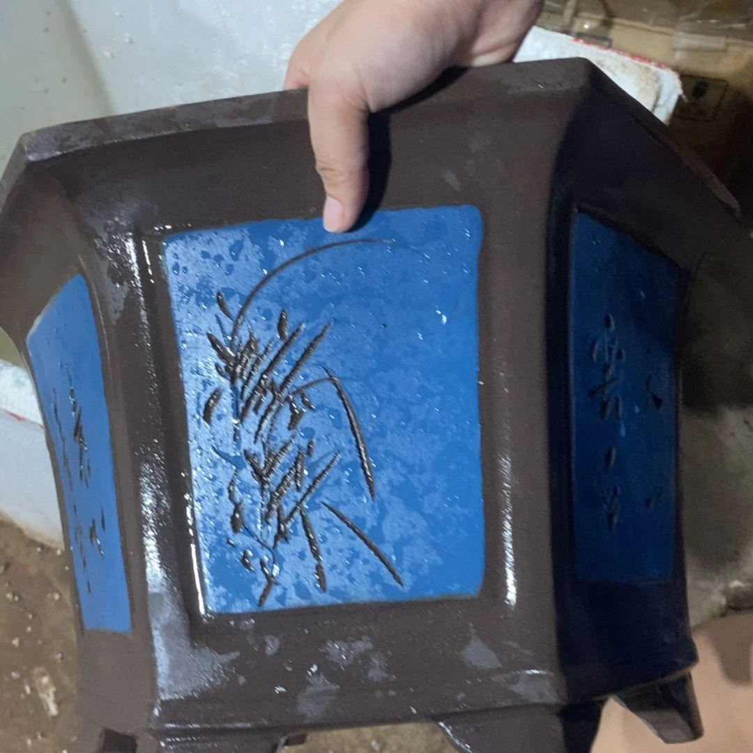 紫砂花盆口径口径33 21