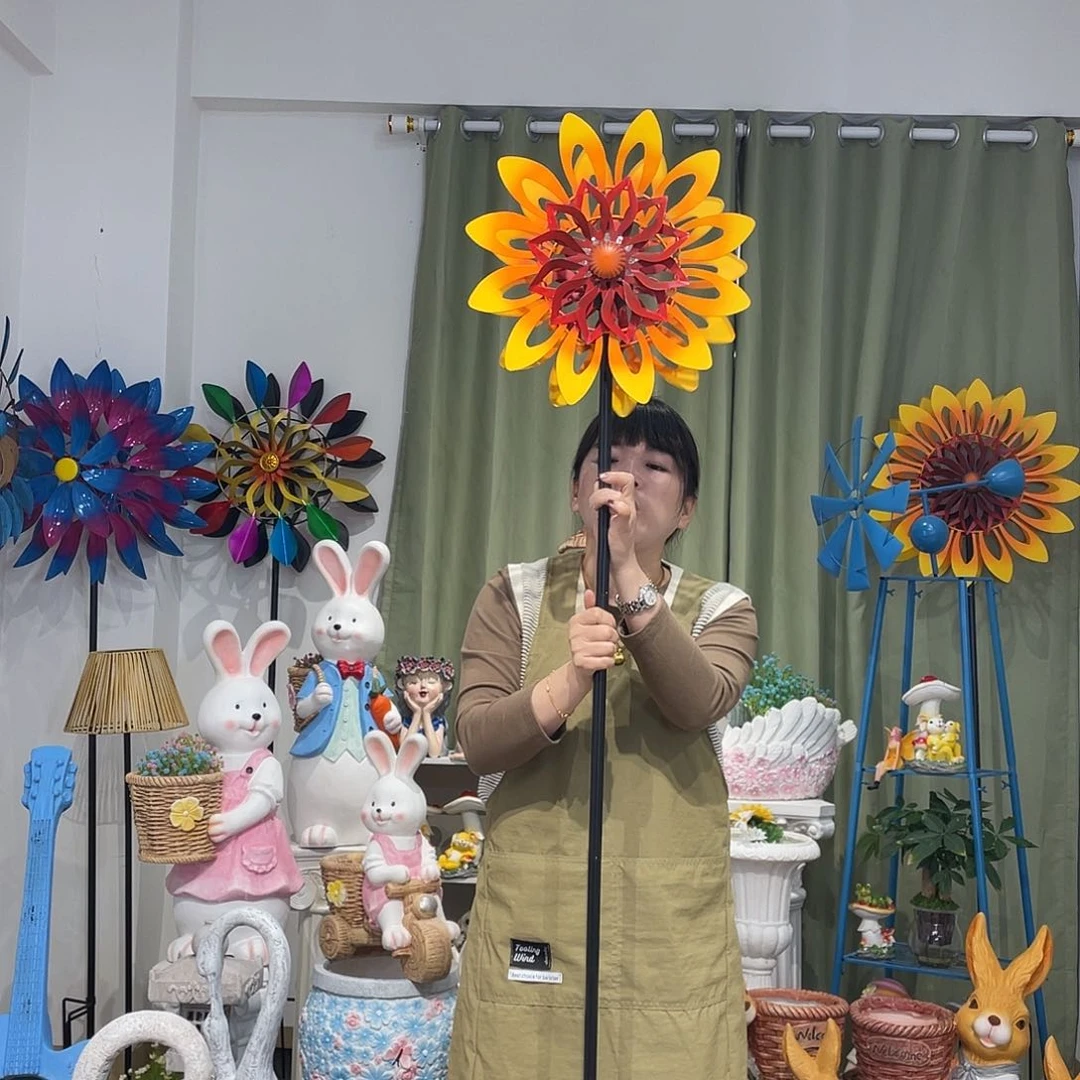 茶宠小号向日葵风车