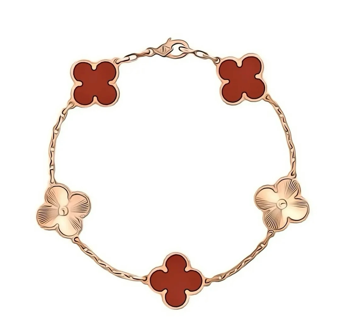 4五花四叶幸运草百搭手连围丝巾