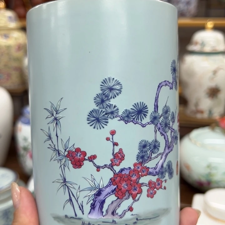 高端陶瓷茶叶密封罐