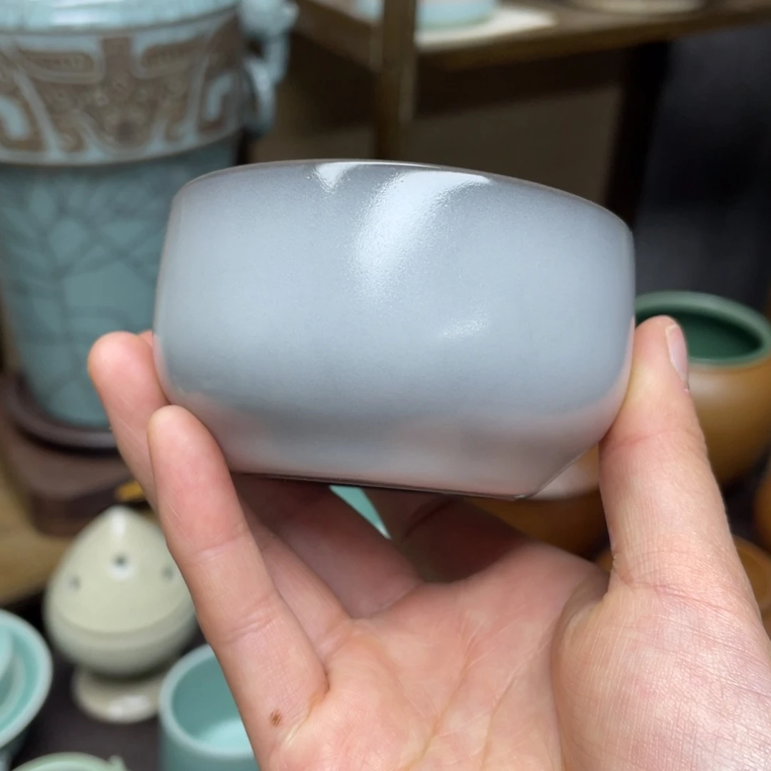 福利青瓷茶具杯子微瑕