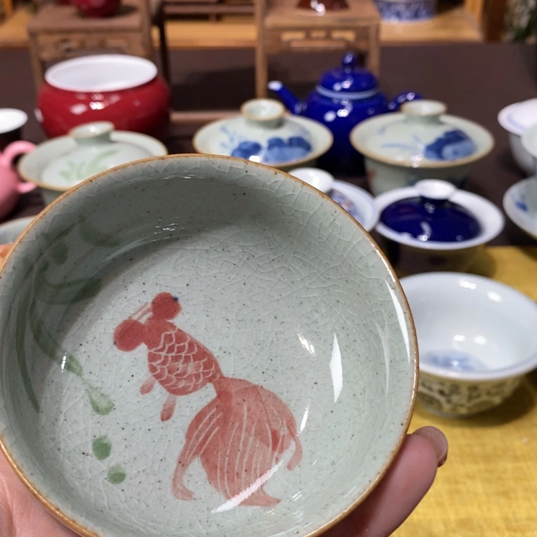 景德镇陶瓷手工手绘
