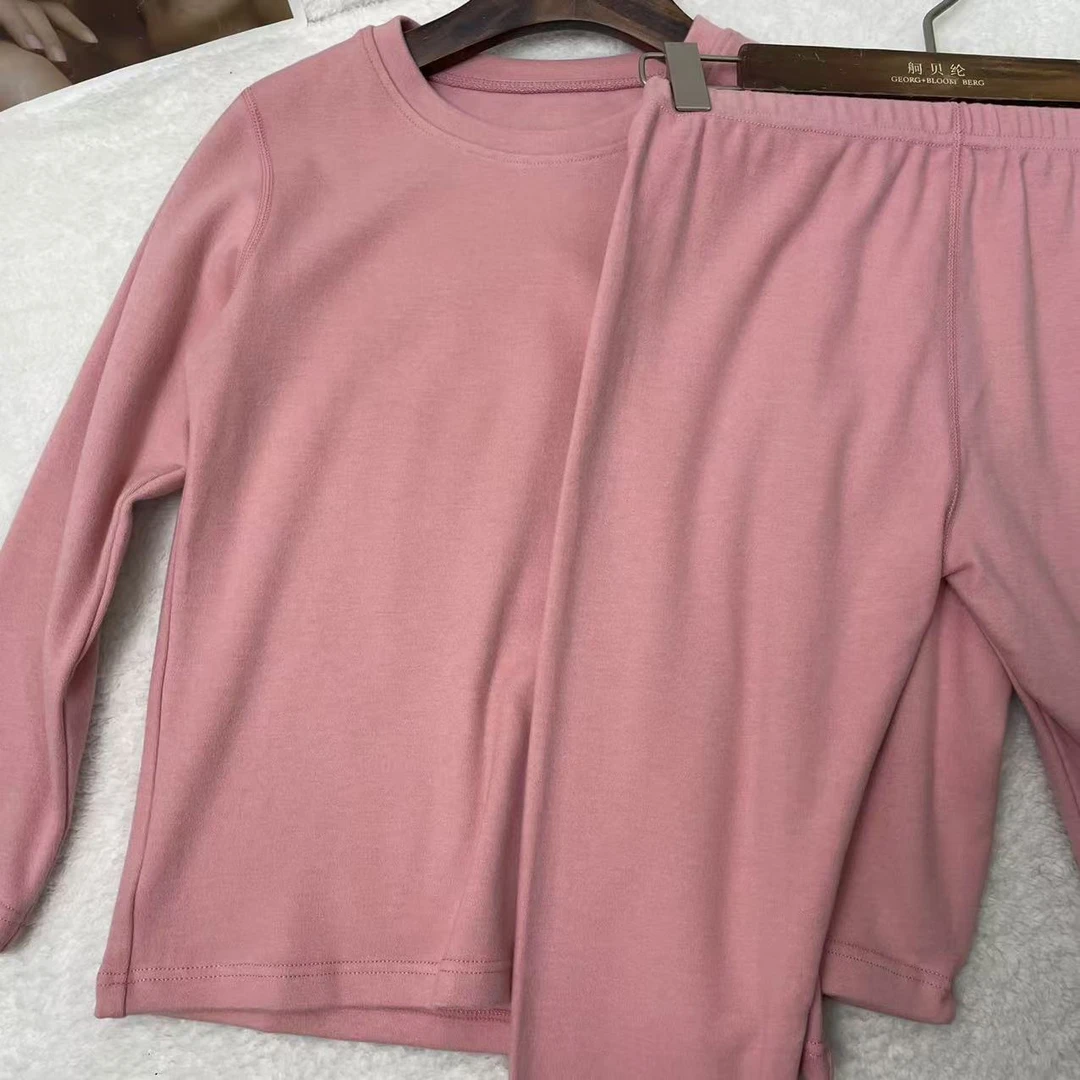 儿童秋冬百搭舒适亲肤秋衣保暖套装H2237