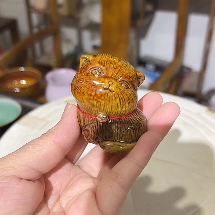 龙泉云间青瓷小米茶器