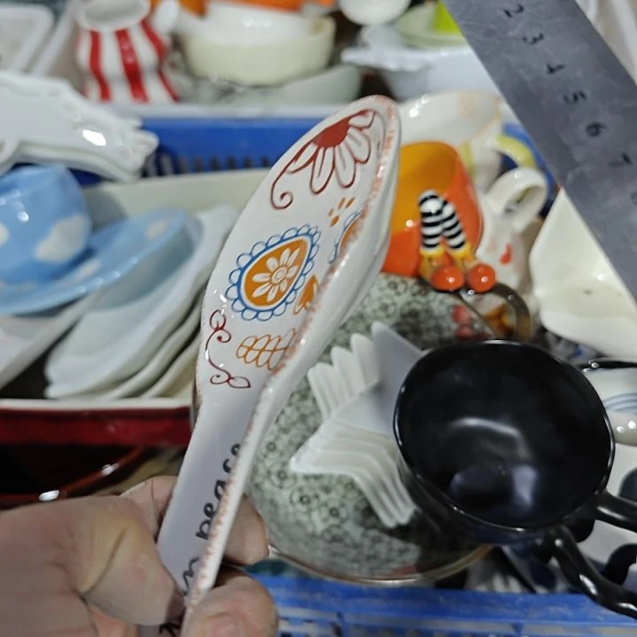 瓷片陶瓷杯碗盘微瑕介意慎拍