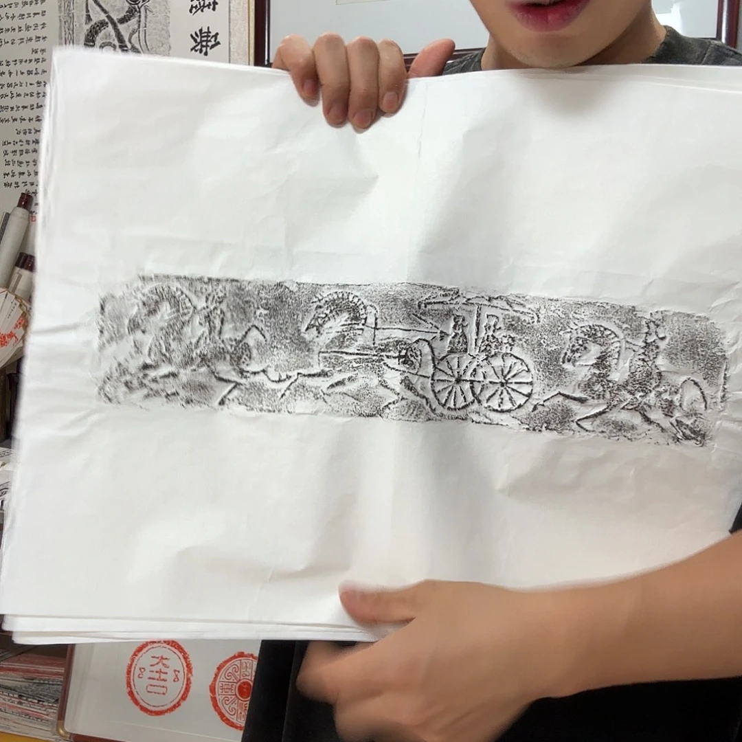 钝***夫印石昌化石精品老拓片