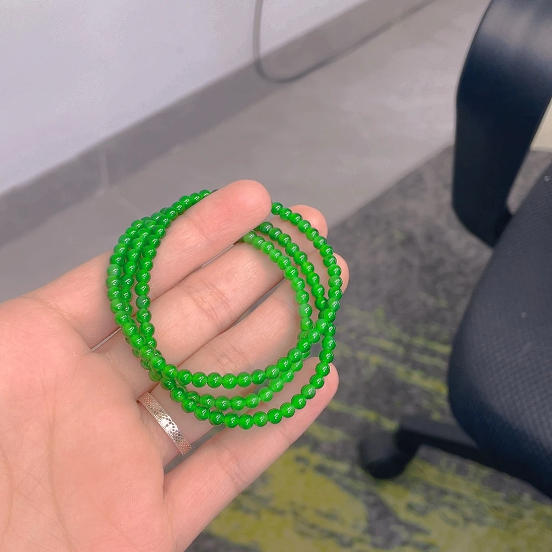 翡翠未镶嵌项链卡4