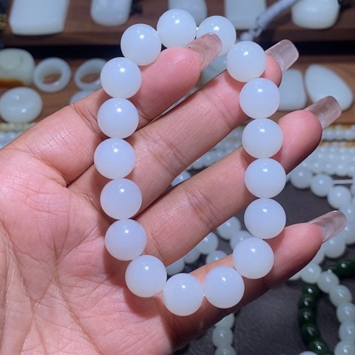 未镶嵌手链和田玉随*