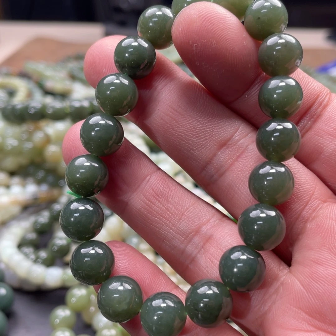 和田玉手链未镶嵌