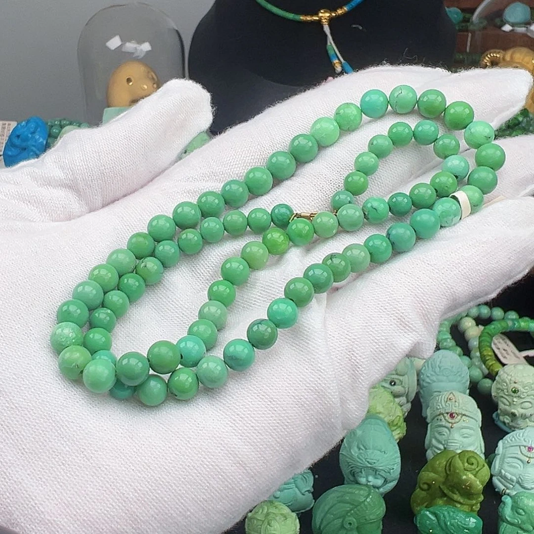 绿松石未镶嵌绿松石主播璐璐