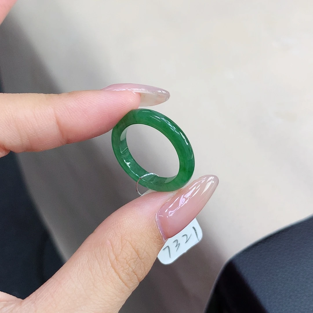 未镶嵌戒指翡翠15号