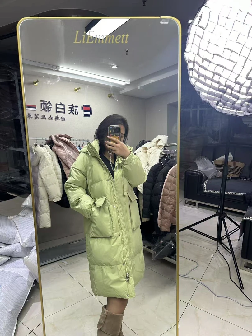 武叔羽绒服工厂福利中长款