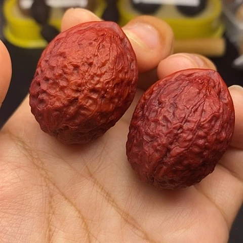 文玩核桃把件36尺蟒纹龙蛋