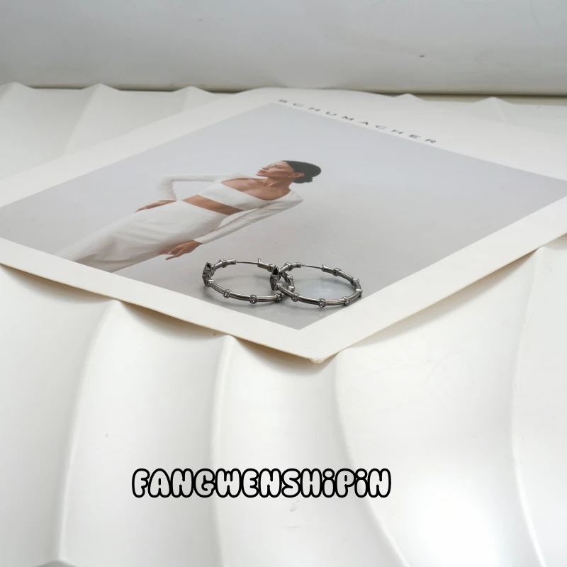 铜合金珐琅耳饰 耳环1591