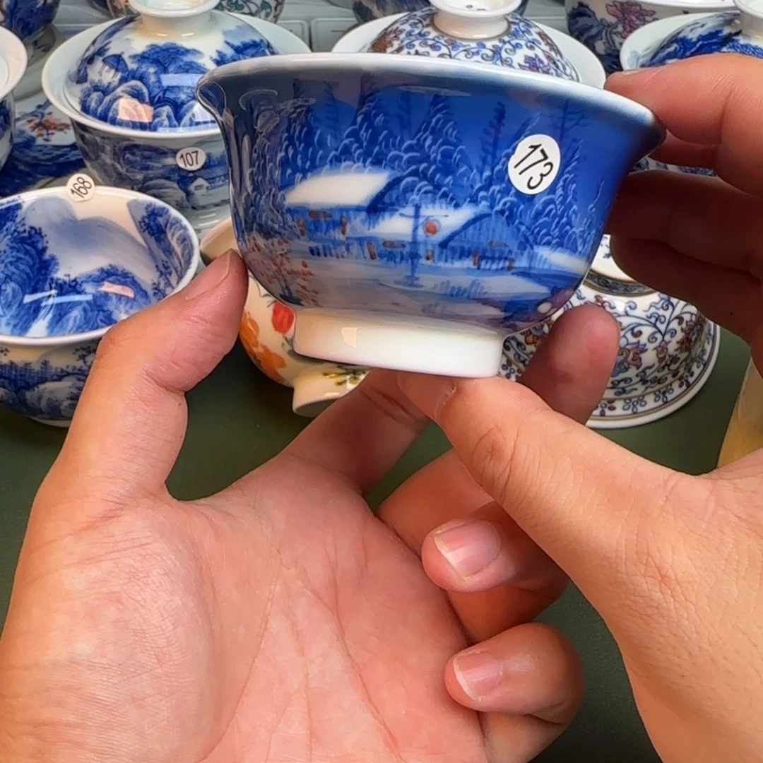 陶彦祖纯手工手绘茶具173