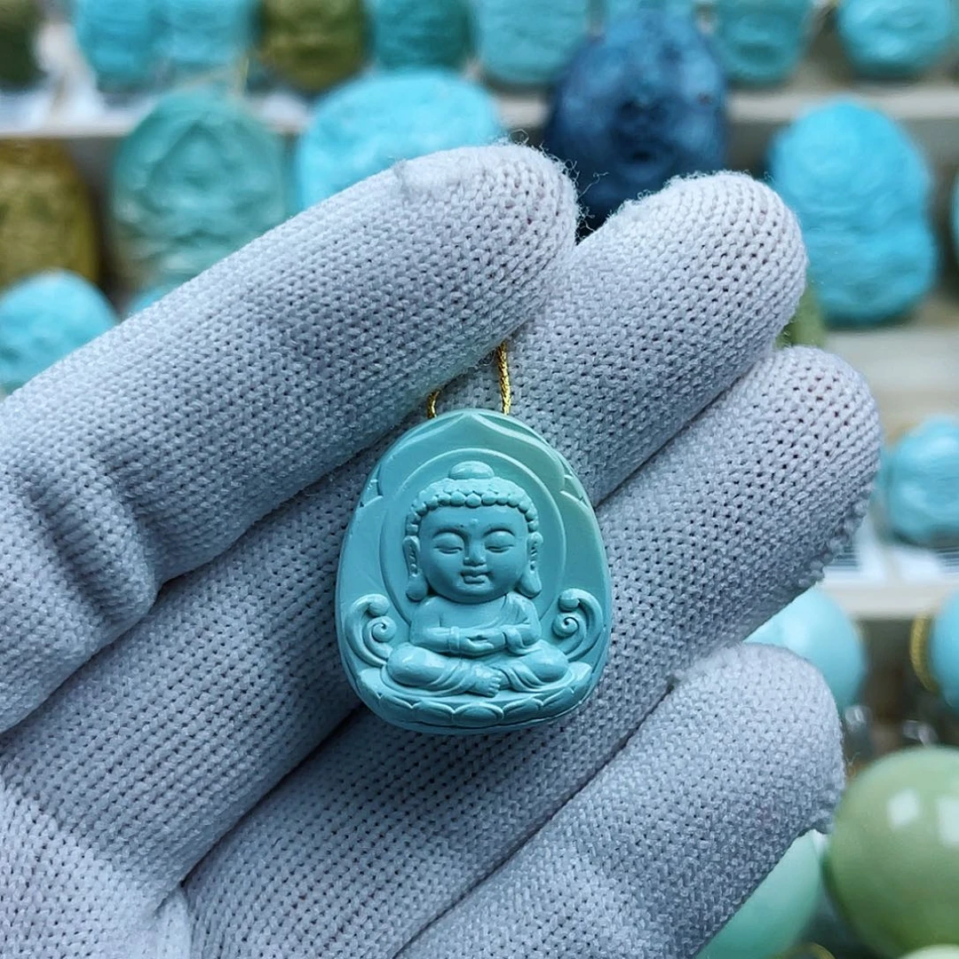 绿松石未镶嵌珠宝奇石