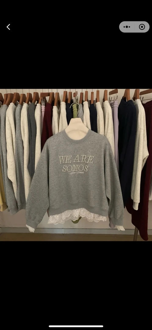 高高2025早春短款卫衣集合链接