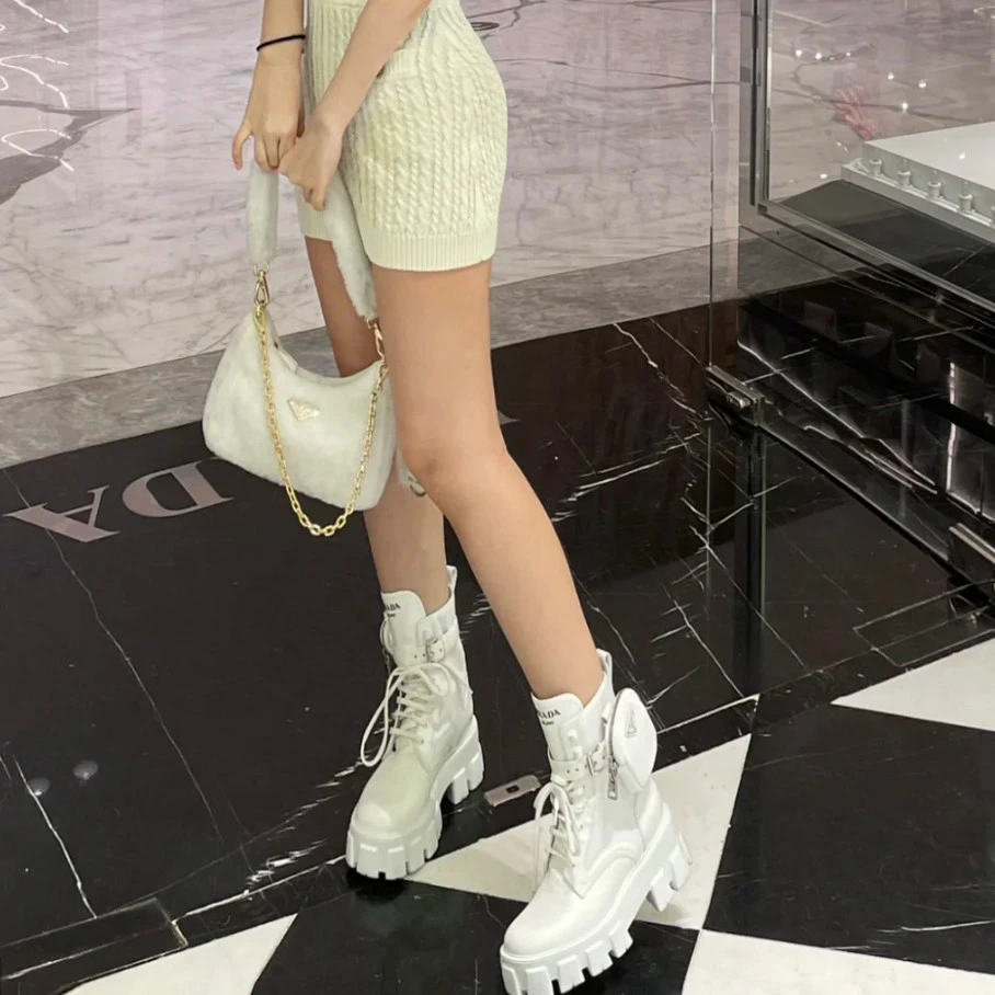 99新 Prada/普拉达 靴子/35码/Xsp32097