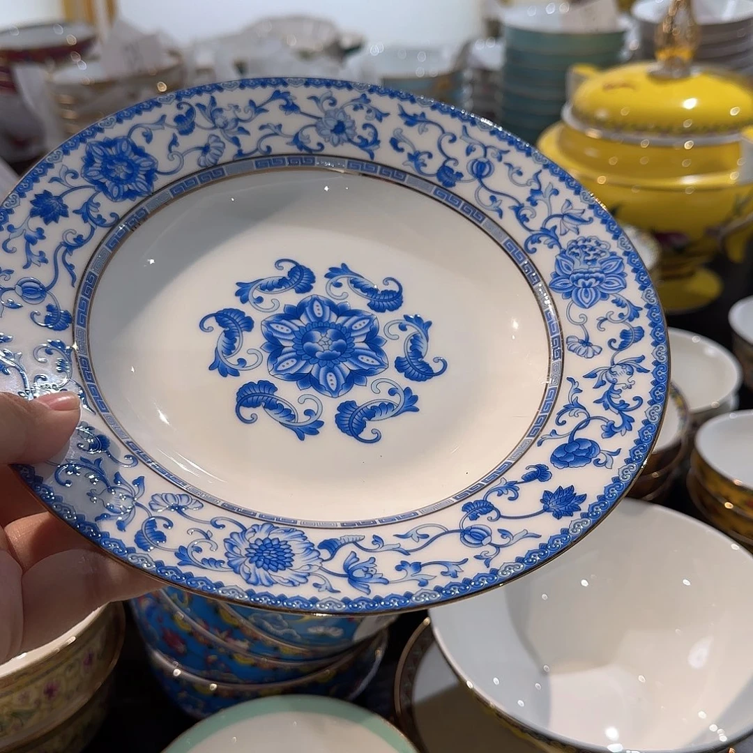 骨瓷骨瓷珐琅彩工艺