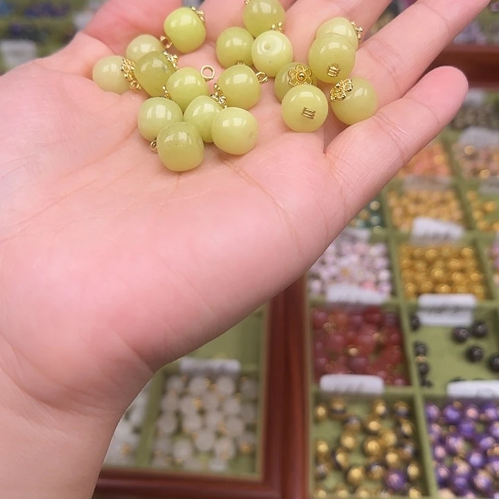 珐琅非遗传承手工圆珠扣