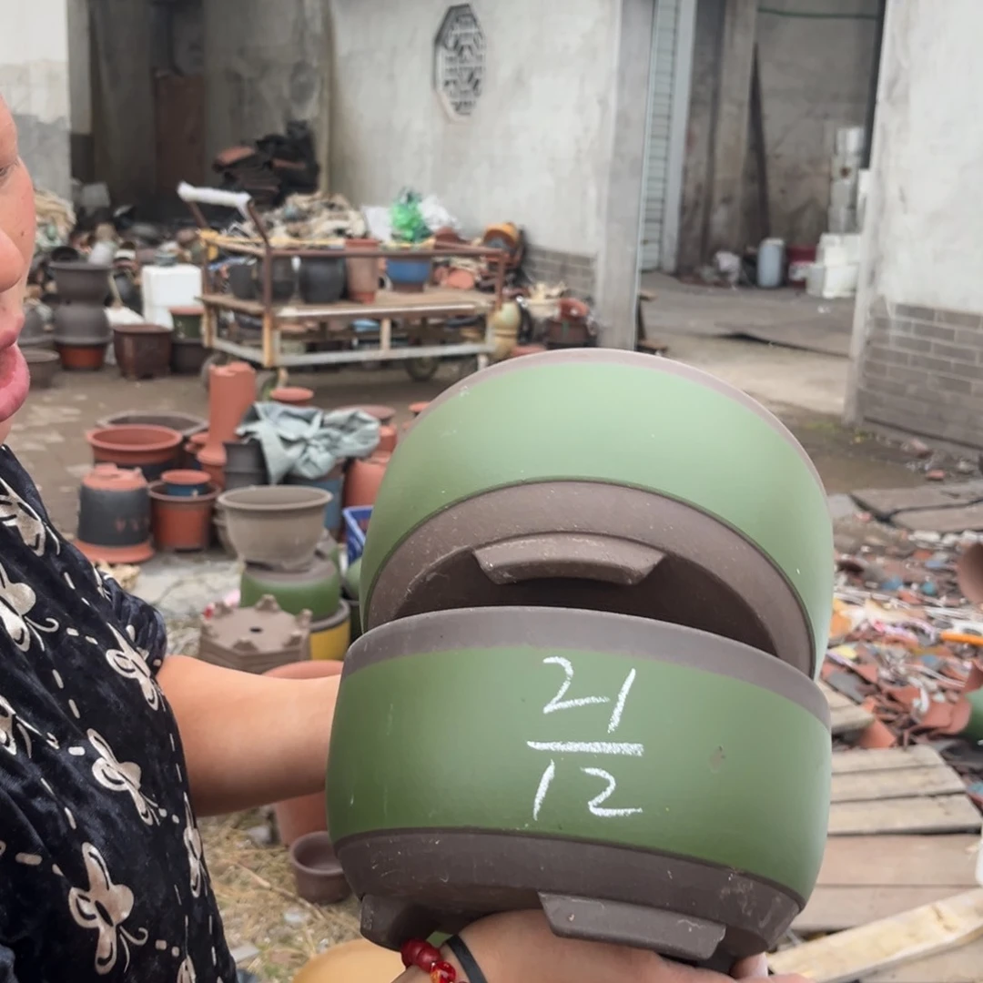 紫泥花盆紫砂花盆79