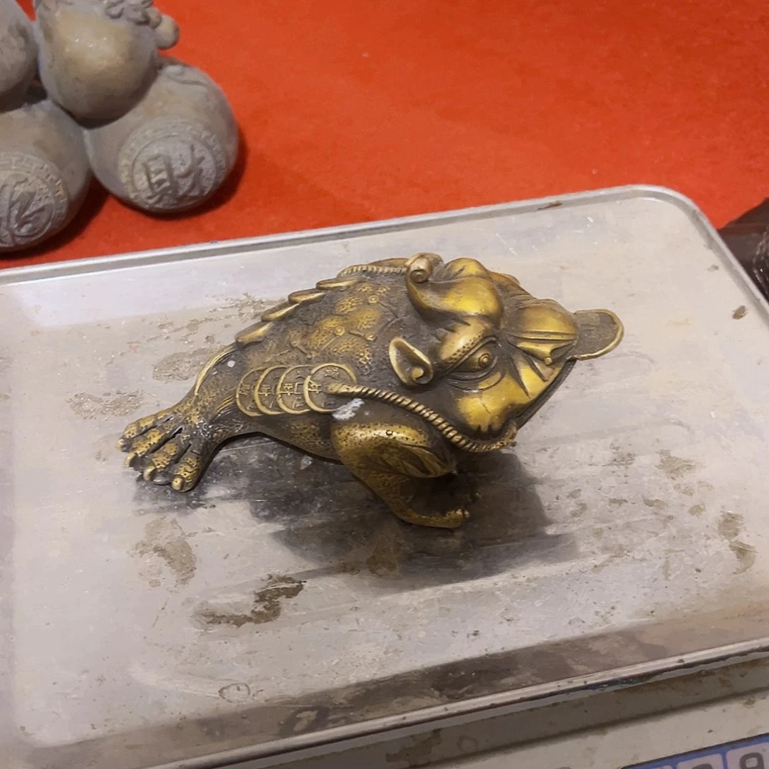 森**大黄铜材质文房摆件