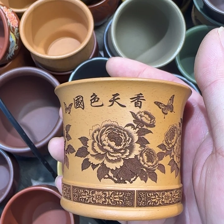 茶杯紫砂全手工制作工艺