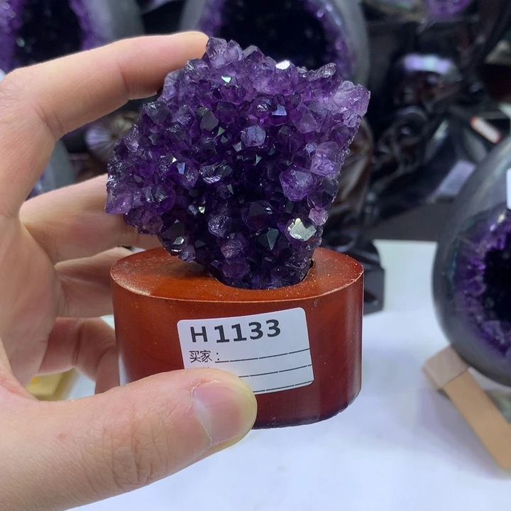 水晶紫水晶未镶嵌1133