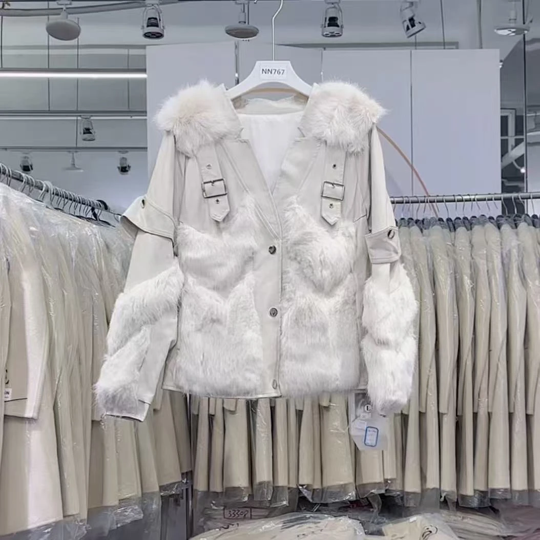 NN767-时尚女装设计感外套显瘦休闲百搭气质百搭