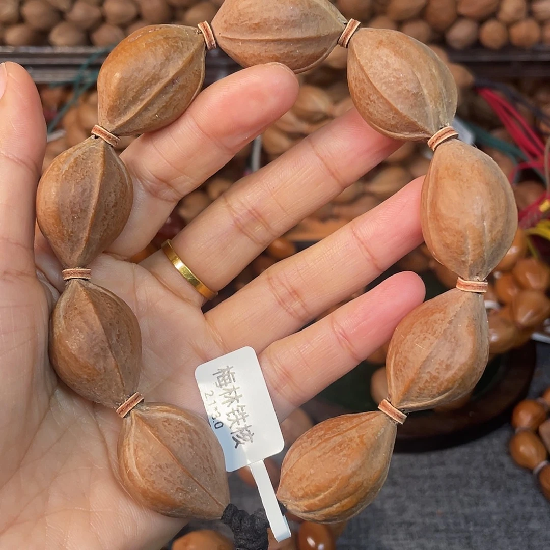 来***歪橄榄核手串/手链梅林铁核2130手串