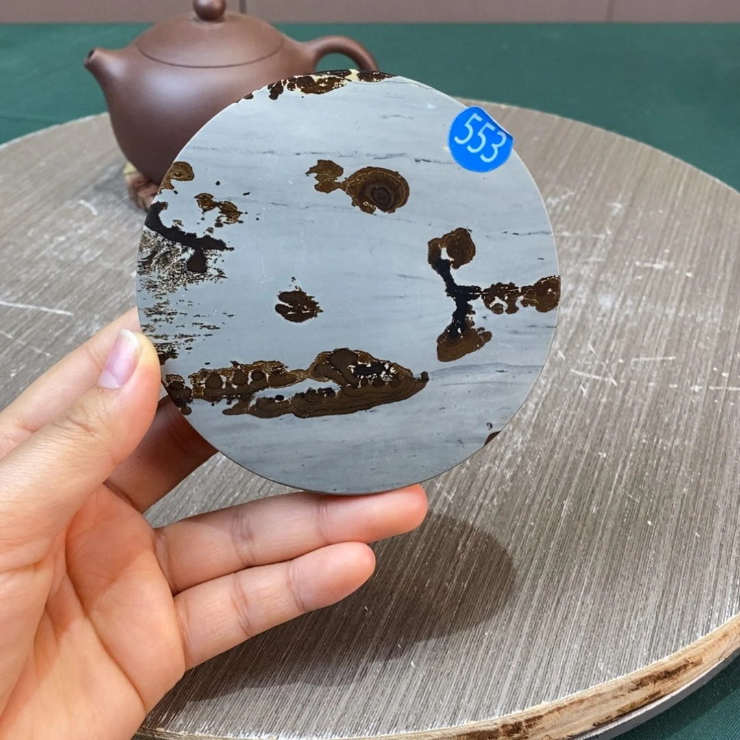 石材广西国画石草花石