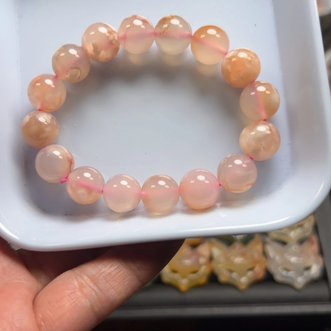 未镶嵌玛瑙/玉髓珠宝半成品